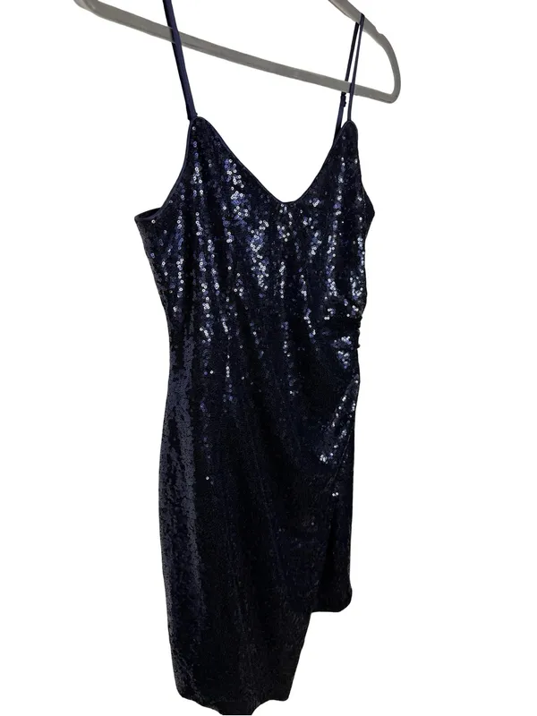 ✨ Lulus Disco Nights‎ Sequin Dress Medium 🖤🌙 - Image 3