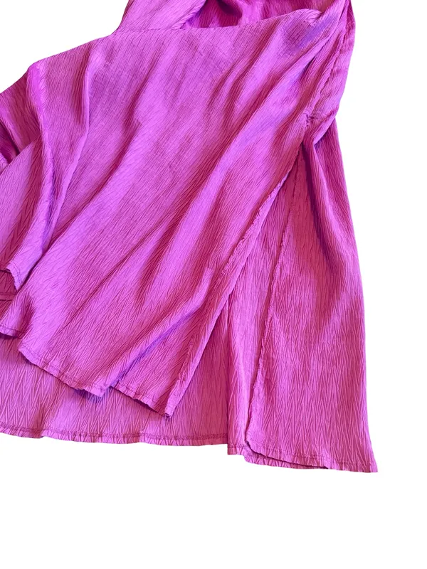 Taylor Sleeveless Maxi Dress Orchid Purple Side-Slit Pockets Size XS Women's - Image 8