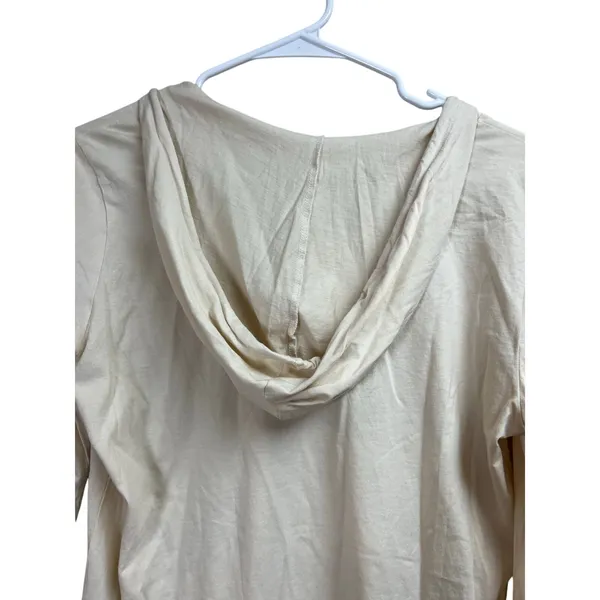 Life is Good Heart Daisy Long Sleeve Crusher-Lite Hooded Tee Medium - Image 8