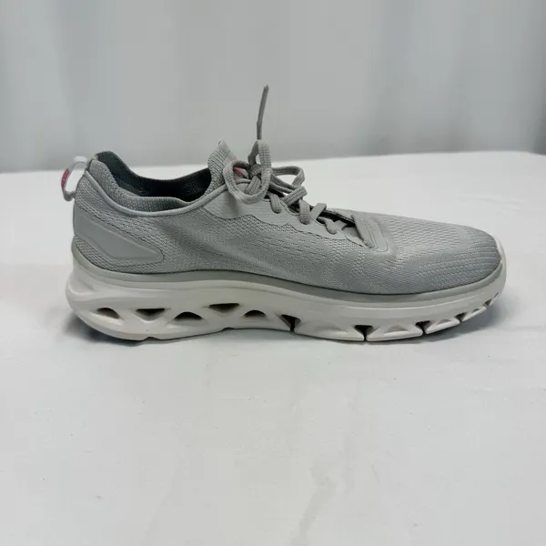 Skechers Womens Glide Step Skylar Running Shoes Sneakers Womens 10 Gray Comfort - Image 4