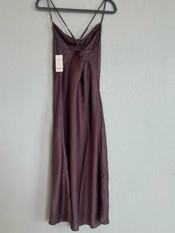 Show Me Your Mumu The Verona Midi Dress - Dusty Plum - Image 4