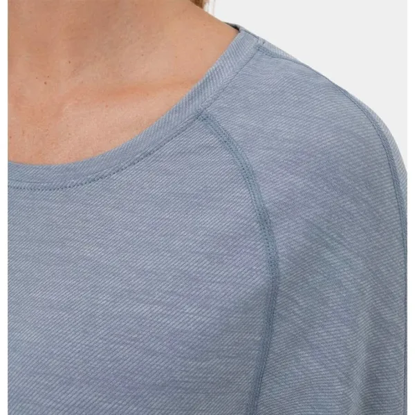 HALARA Long Sleeve High Low Curved Hem Sports‎ Top - Image 3