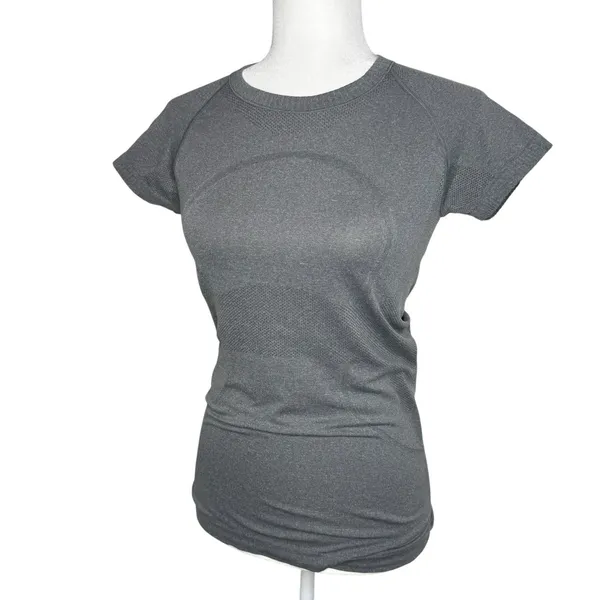 Lululemon Variegated Mesh Swiftly Tech Short Sleeve Top 6 Athleisure Workout‎ - Image 3
