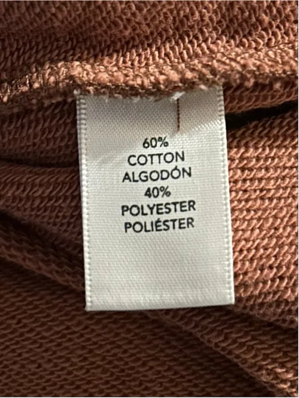 BKE Hoodie Womens M Brown Tan Cotton Pullover - Image 7