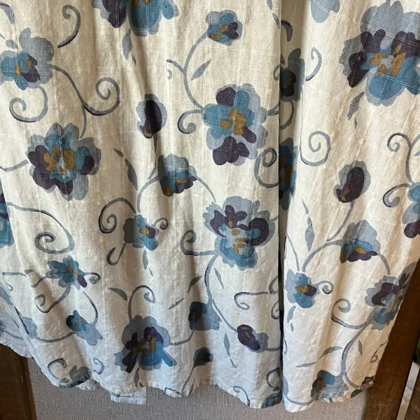 FINAL MARKDOWN HGNY Jeans Floral Linen Blend Top large - Image 12