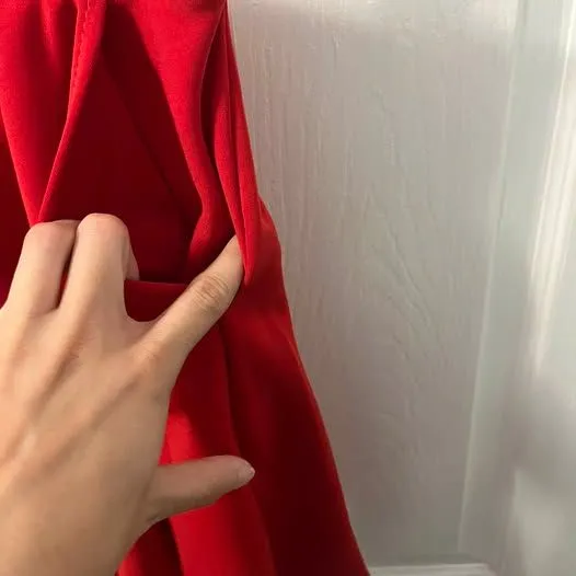 New Mix Red Skater Skirt - Image 5