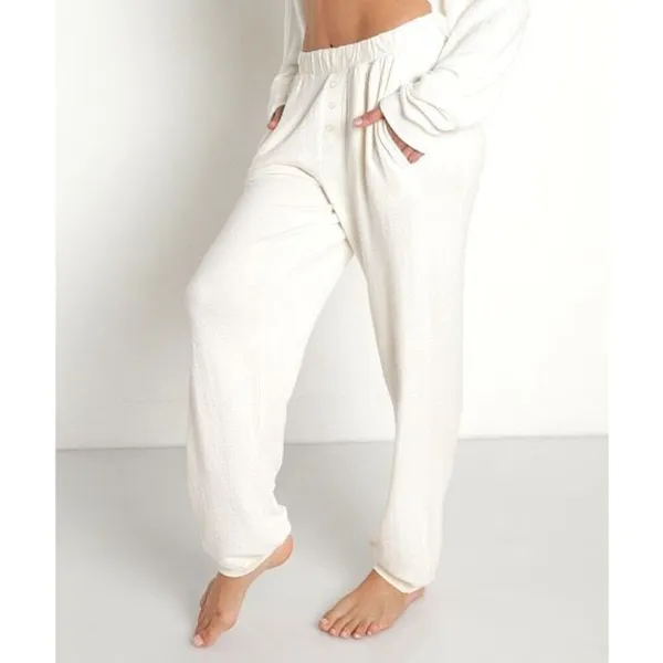 ✨Richer Poorer Bounce Knit Unwind In Bone Sz Medium Pants✨ - Image 3