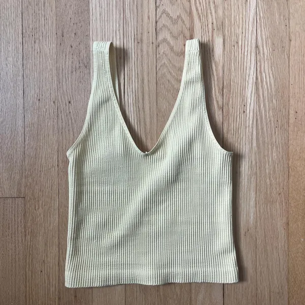 Brandy Melville Yellow Tank Top - Image 2