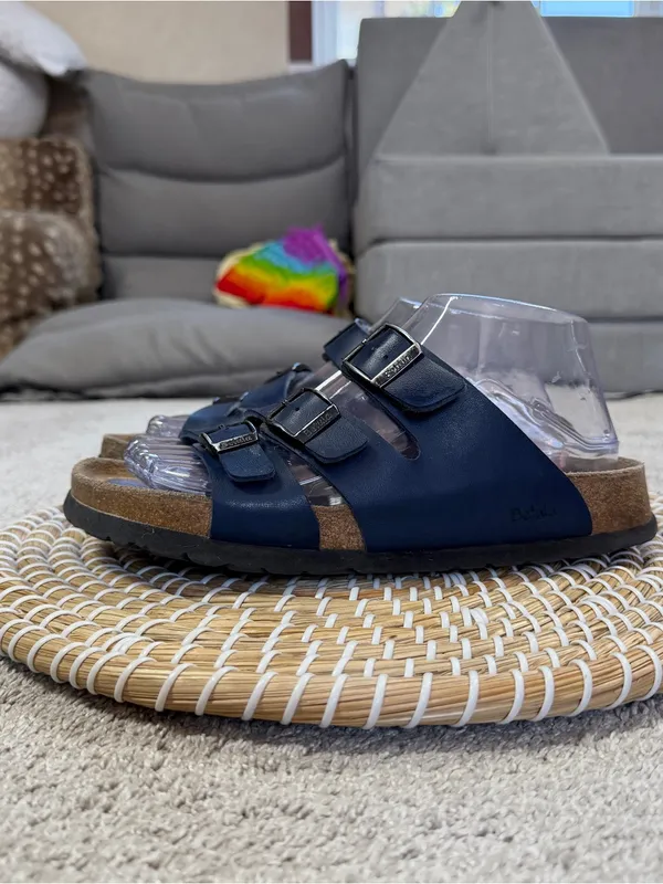 Betula by Birkenstock Women’s Licensed Leo Soft Birko-Flor Sandals 38/US 7 - Image 4