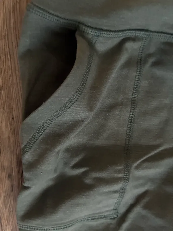Aerie High-Waist Olive Green Jogger Leggings - Image 3