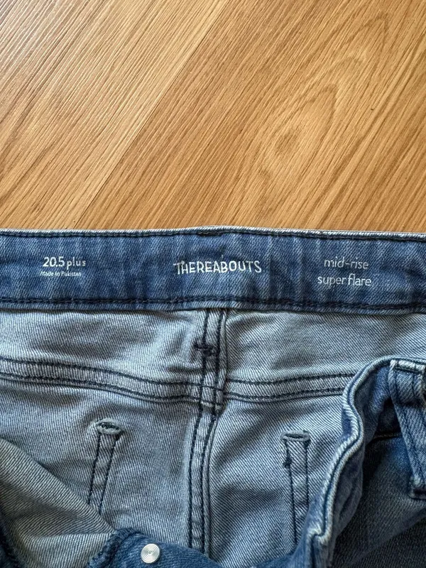 JCPenney Denim flare jeans - Image 3