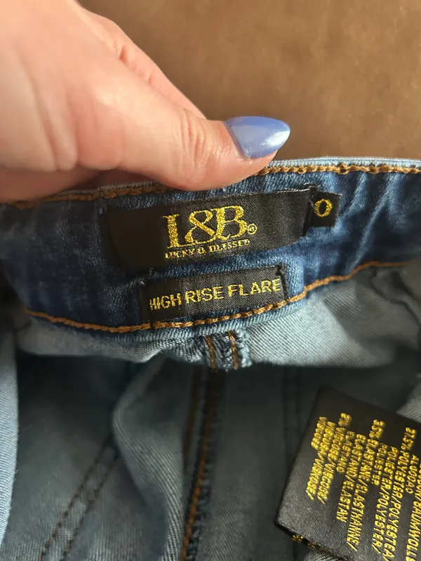 Lucky and Blessed Ultra Flare Jeans - Image 2