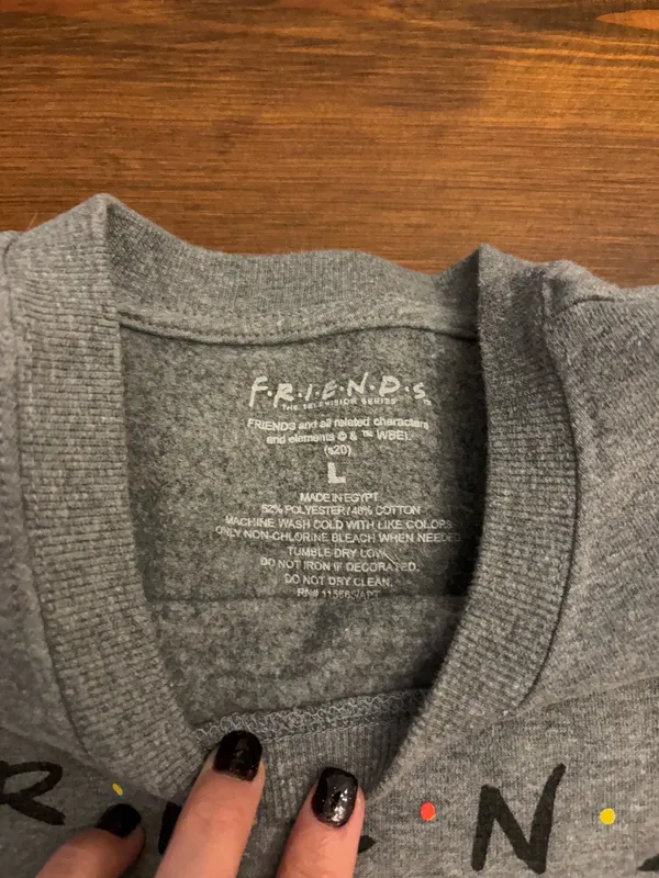 Friends sweatshirt Gray Size L - Image 2