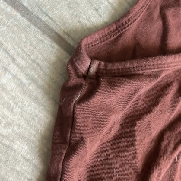Active basic brown tank top - Image 4