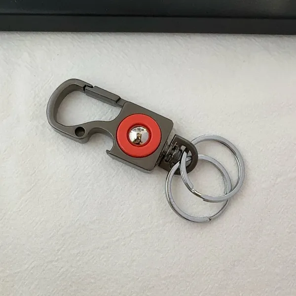 Car Keychain Carabiner Keychain for Men Women Key Rings Bottle Opener - Image 4