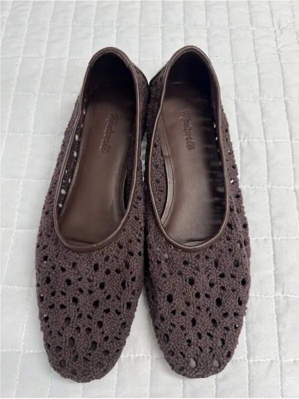 Madewell The Mylie Ballet Flat in Espresso Bean Brown Size 8 NWOB - Image 8