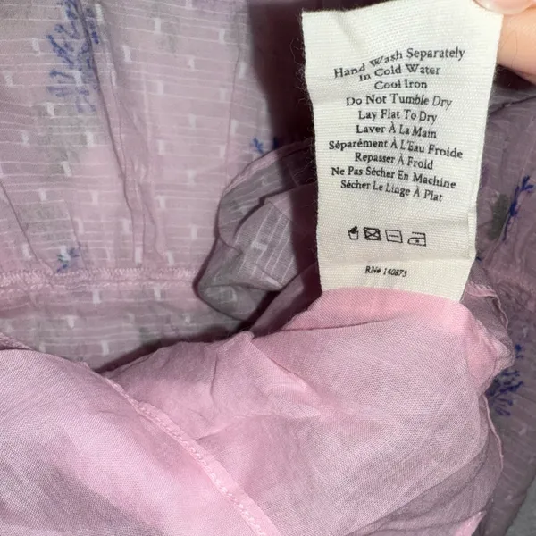 Loveshackfancy Lai Mini Floral Dress Size Small - Image 9