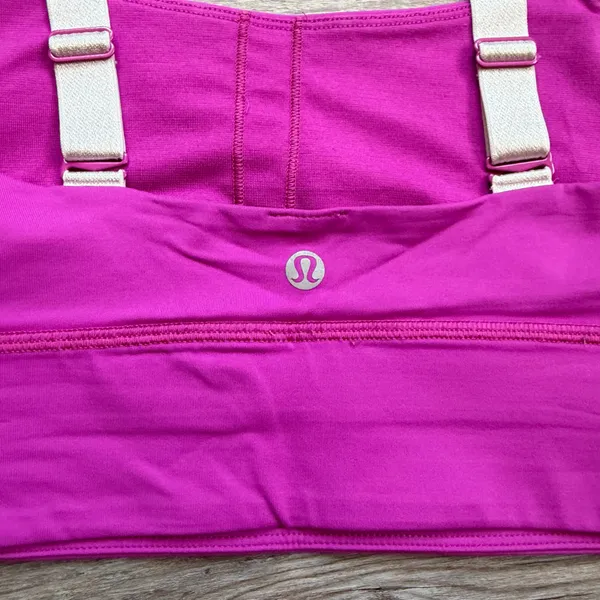 Lululemon Both Ways Longline Sports Bra Size 6 - Image 3
