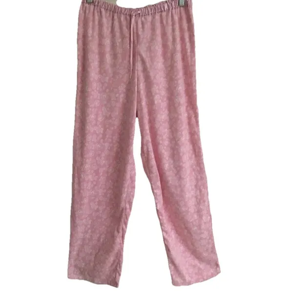 American‎ Eagle Aria pink fleece pajama set Women's S - Image 2