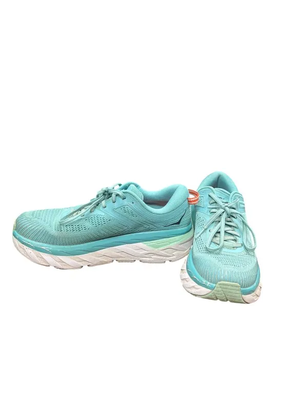 Hoka One Bondi 7 wms teel green walking running sneakers sz 8..5 SKU 10-415 - Image 2