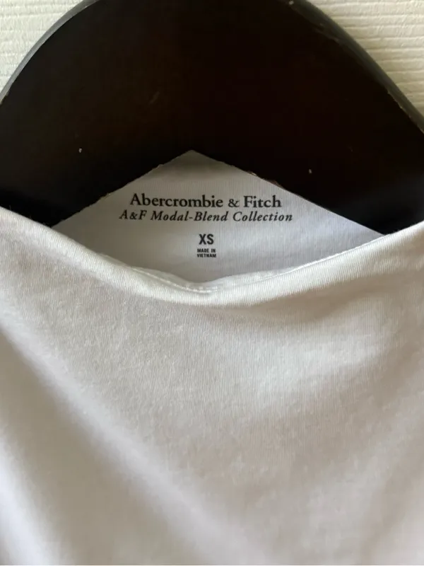 Abercrombie & Fitch The Paloma Bodysuit in White - Image 4