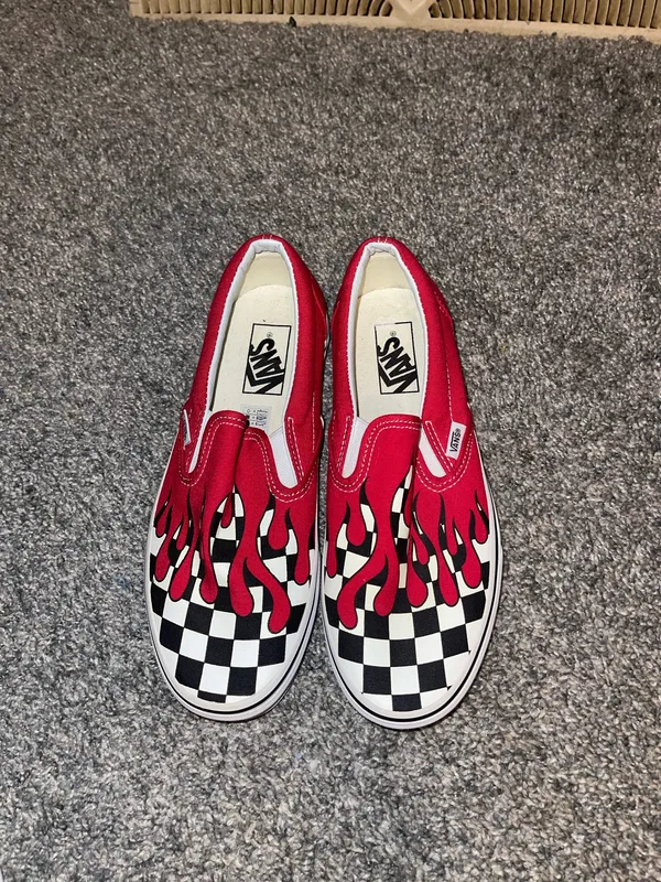 Women’s Vans Shoes 8.5 Off The Wall - Image 6