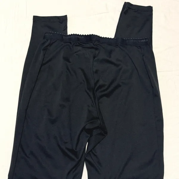 Patagonia Performance Baselayer Capilene Pants Womens Small Black‎ Leggings - Image 5