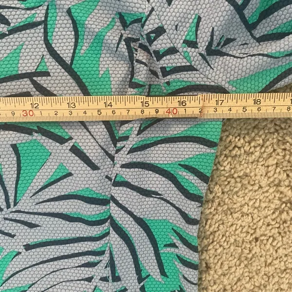 Tommy Bahama IslandZone Active Half-Zip Palm Print Pullover Sz Med - Image 12