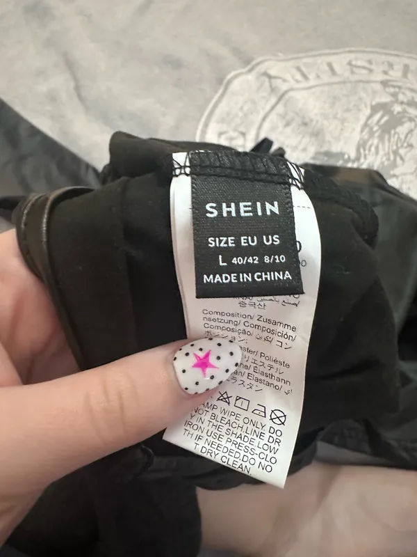 Black Halloween Leotard Bodysuit Shein - Image 3