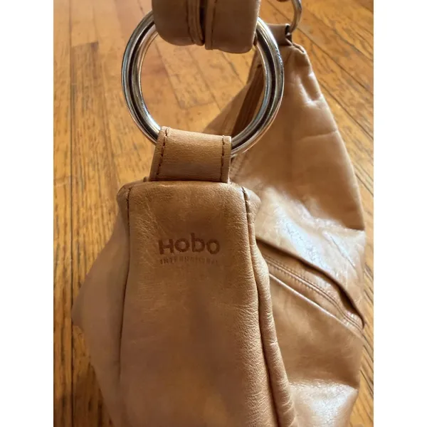 Hobo International Hobo Bag Womens Sm Brown Leather Top Zip - Image 3