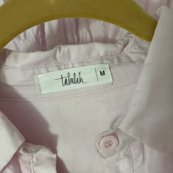 TALULAH Pink Tiered Babydoll Tunic Dress - Image 3