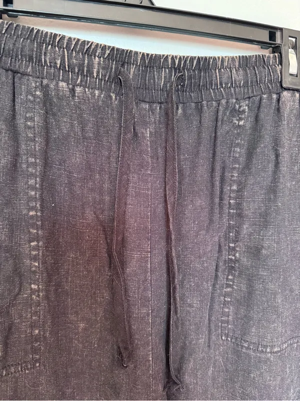 Zenana Outfitters Black Wide-Leg Lounge Pants - Image 6