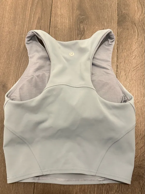 Lululemon Wunder Train Racerback Tank Top | Size 4 | Chambray - Image 3