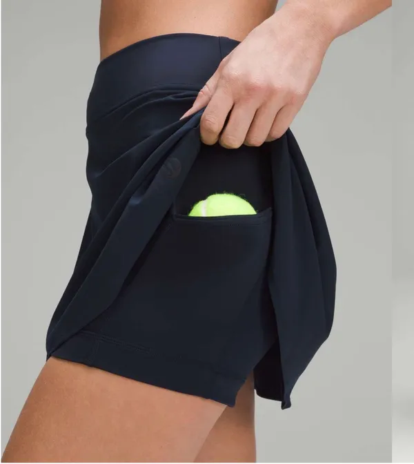 Lululemon Lightweight High-Rise Tennis Skirt True Navy 10 - Image 3