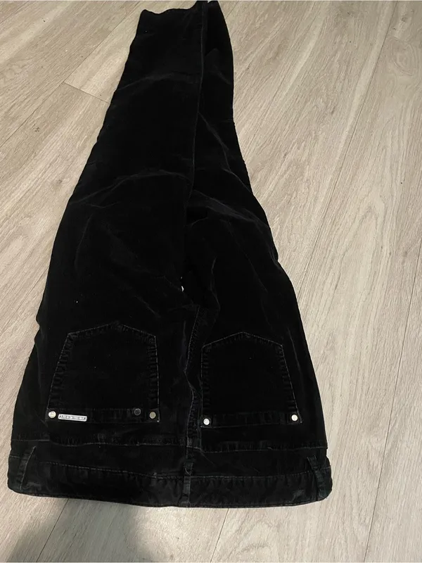 MICHAEL Michael Kors Women's Black Boot Cut Corduroy Jeans - Image 3