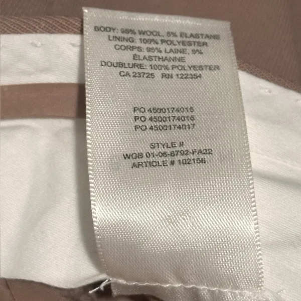 Aritzia Babaton Pleated Pant Size 4 - Image 4