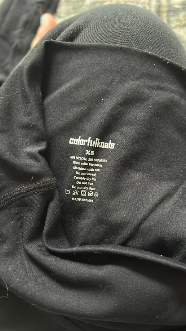 Colorfulkoala black leggings - Image 3
