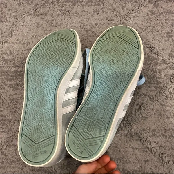 Adidas Neo Courtset Suede Sneakers Blue SHW 675001 - Image 6