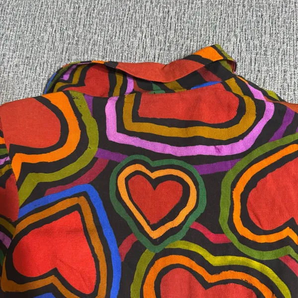 Farm Rio Rainbow Wild Hearts Maxi Dress - Image 14
