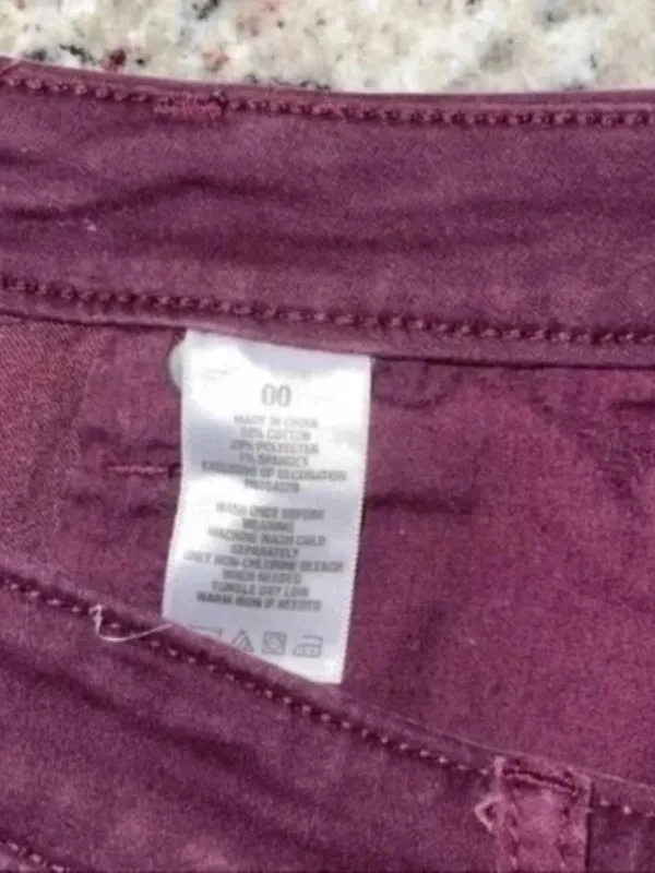 Aeropostale Maroon Midi Shorts - Image 9