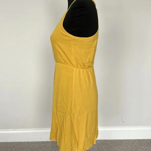 Forever‎ 21 Golden Yellow Dress Sz XS - Image 3