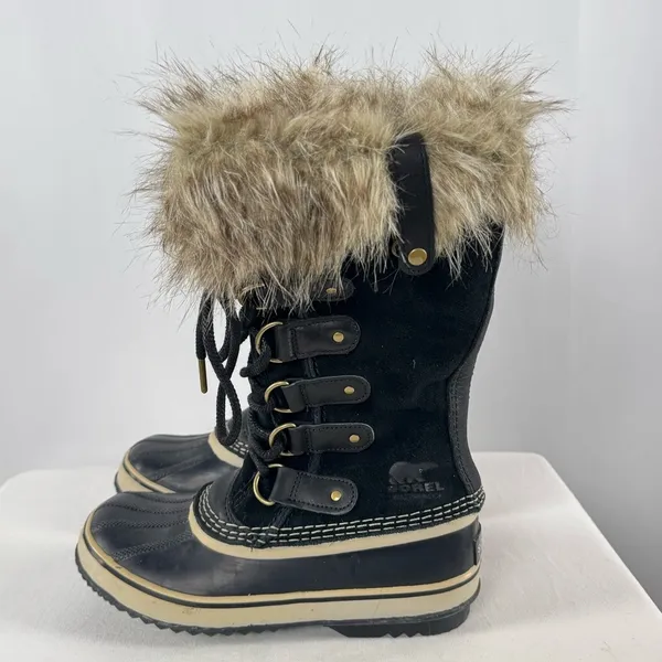 Sorel Joan‎ of Arctic Waterproof Boot in Black Size 6.5 - Image 3