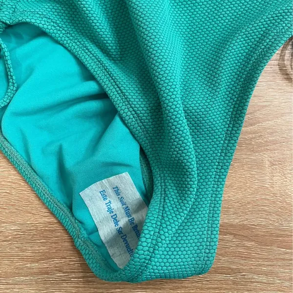 Stoney Clover Lane Teal One Piece Swimsuit - Image 4