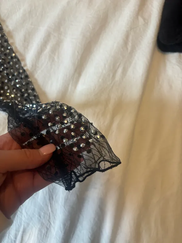 SheIn Mesh bodysuit with Studs - Image 5