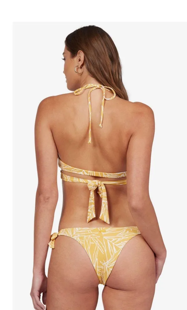 Roxy NWT Mineral Yellow Bico Palm Bikini Set - Image 3