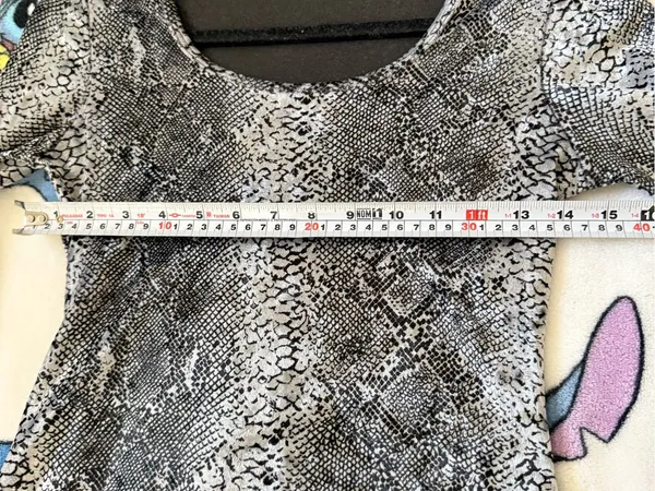Guess Vintage 80s Snake Print Velvet Bell Sleeve Top Whimsigoth Goth Grunge Gray - Image 8