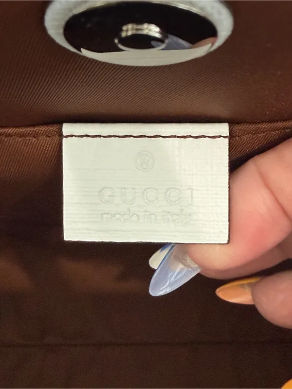 Gucci GG Supreme Monogram Apple Tote Bag - Image 7