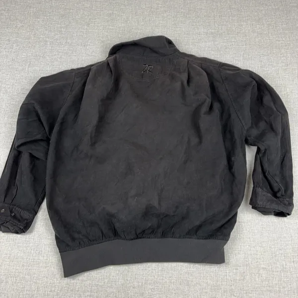 Zero Restriction Jacket Womens Medium Black Pullover Golf Windbreaker USA Lined - Image 9