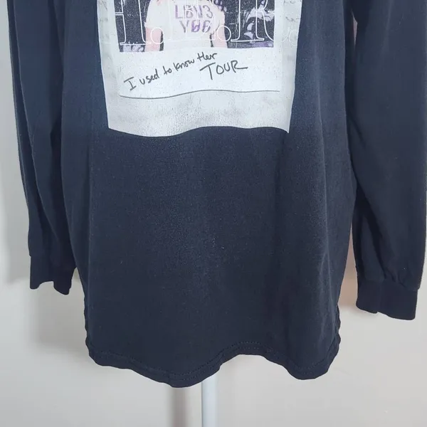 H.E.R. Black Long Sleeve Sold Out Tour T-Shirt Size Medium - Image 3