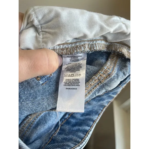 LOFT The Wide Leg Bedazzled Jeans High Rise Statement Denim‎ Size 29 - Image 13